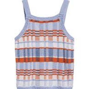 Banana Republic Striped Knit Tank Top